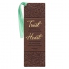 Bookmark - Trust in the Lord with all ... (Leather)